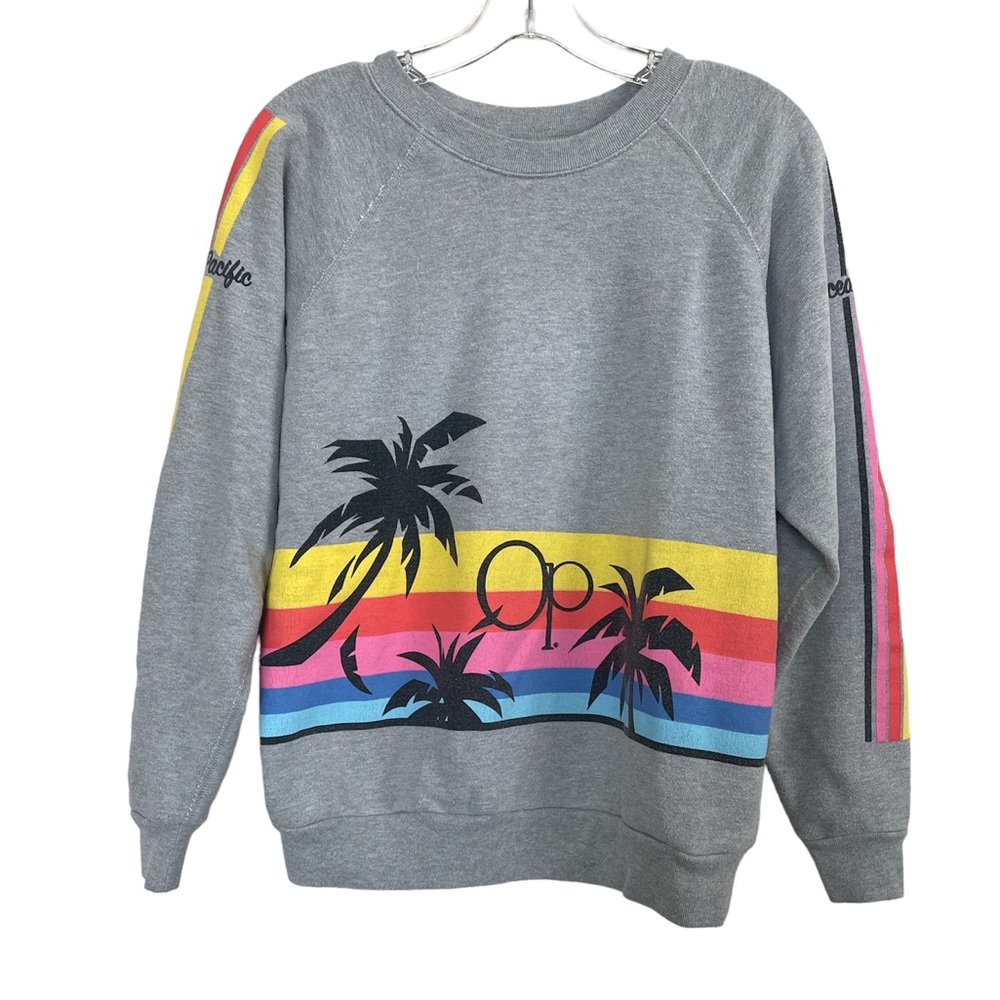 Vintage inspired OP sweatshirt by icons of culture (urban outfitters) womens S